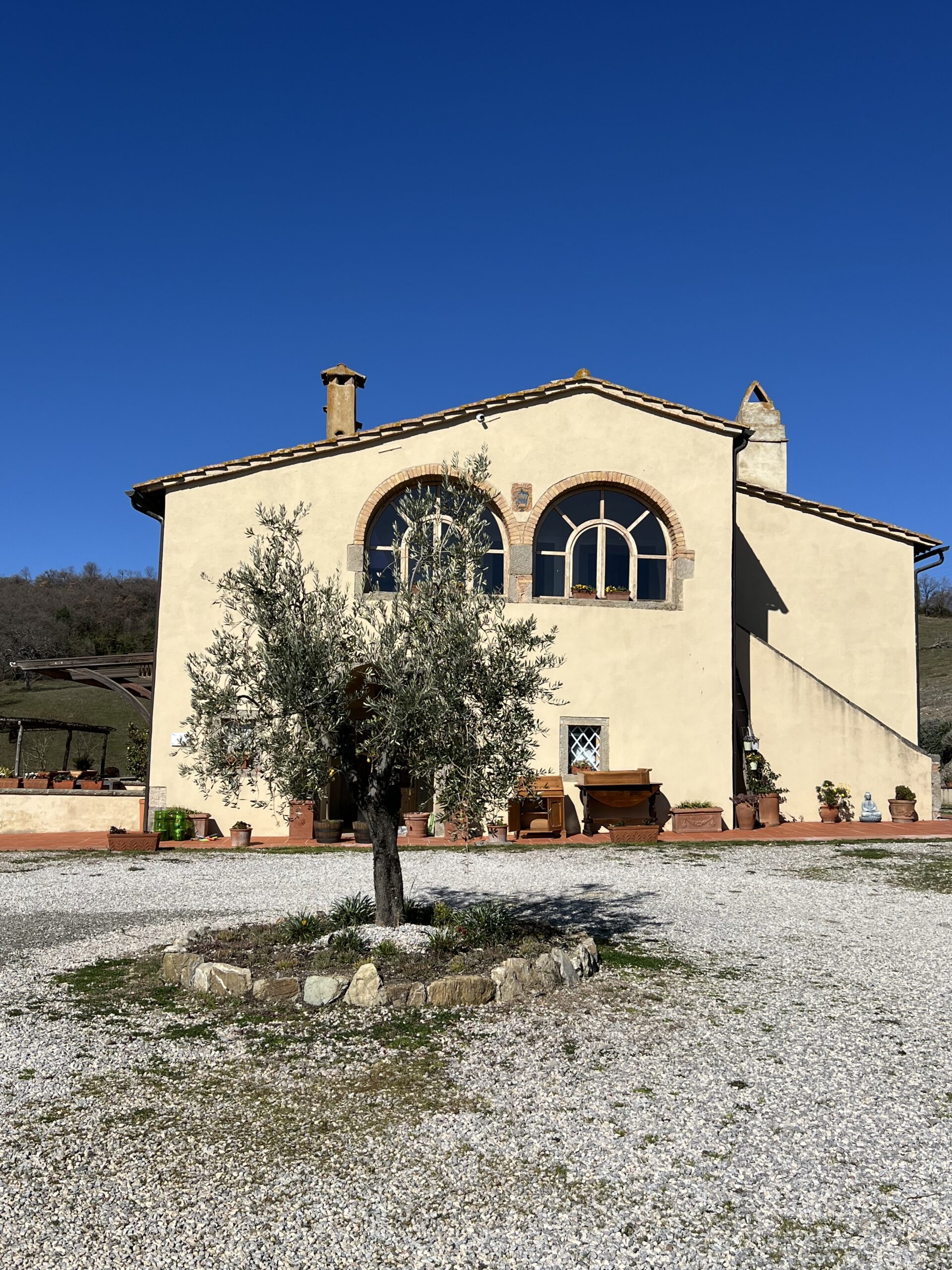 La finca Terre di Giorgio en Val d'Orcia