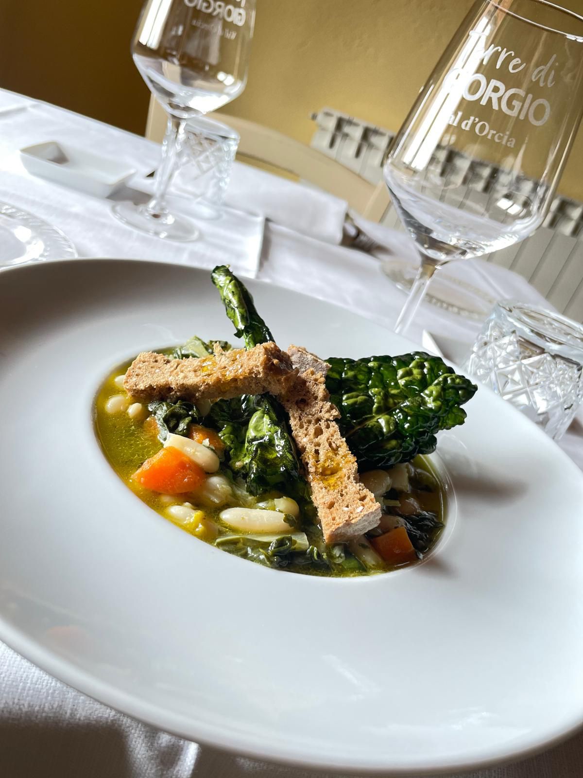 La ribollita du restaurant Terre di Giorgio